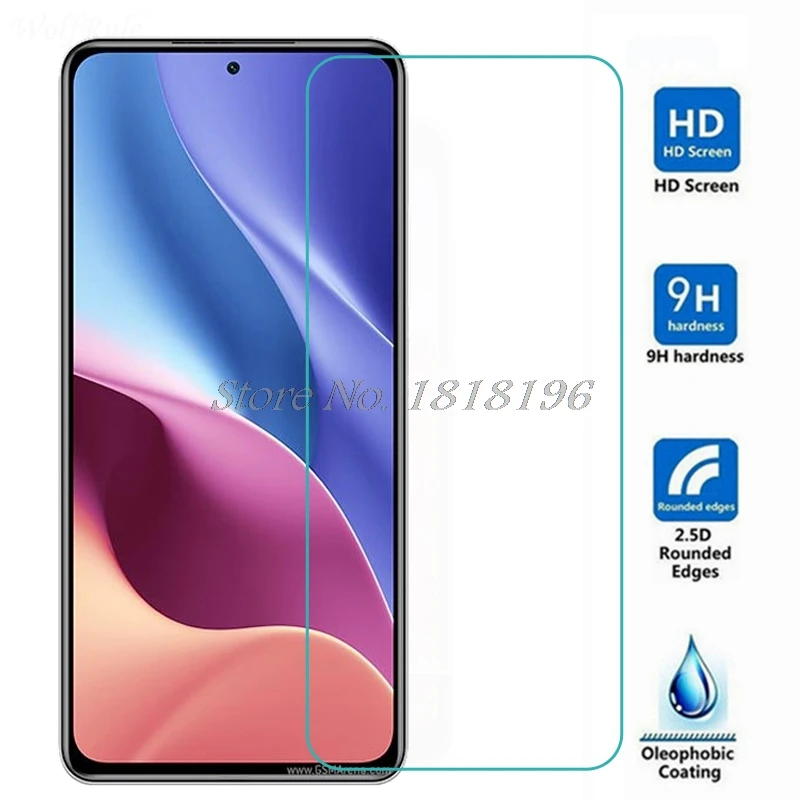Tempered Glass For Xiaomi Redmi K40 Pro+ Plus 9T Note10 10Pro Global Note10S Note 9T 5G Screen Protector 9H Telefone Front Film