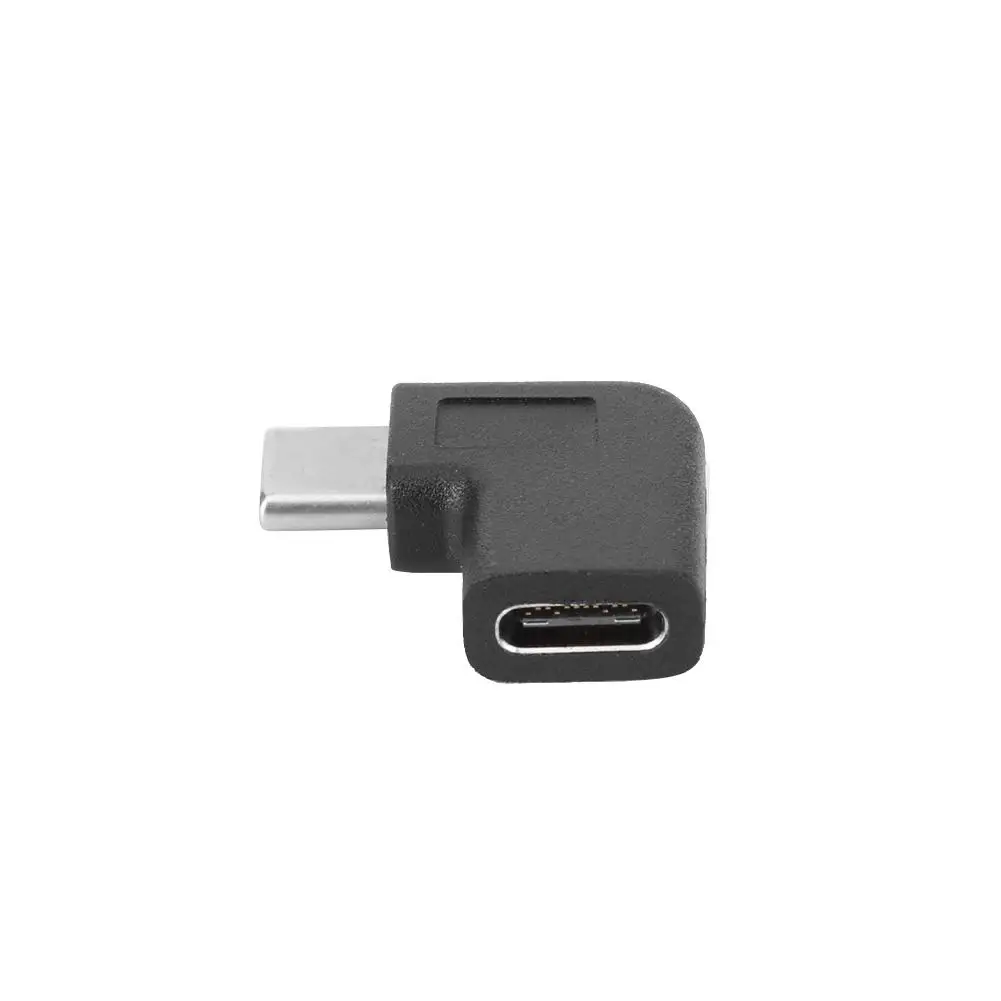 Адаптер конвертер USB 3 1 Type C штырь гнездо под прямым углом 90 градусов для