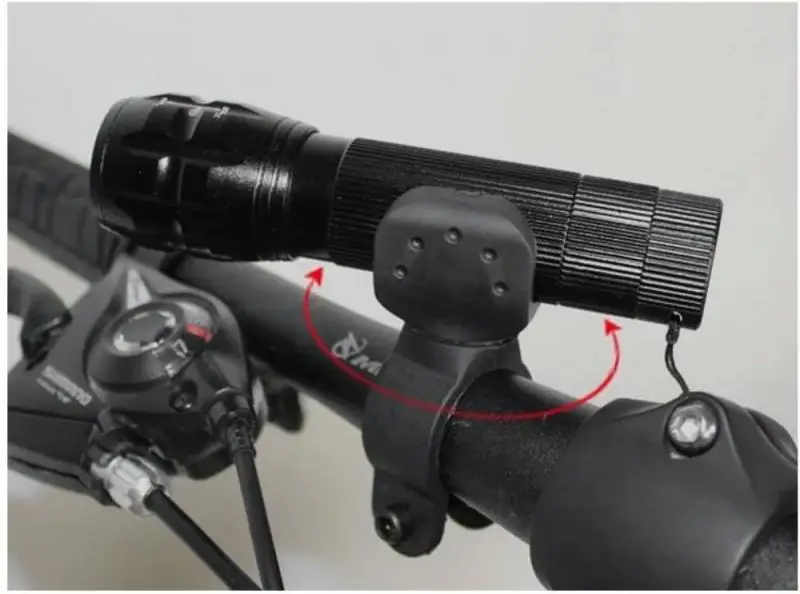 

2021 Portable Bike Bicycle Light Lamp Stand Holder Grip LED Flashlight Clamp Clip Mount Bracket Bicycle Accessories Dropshipping