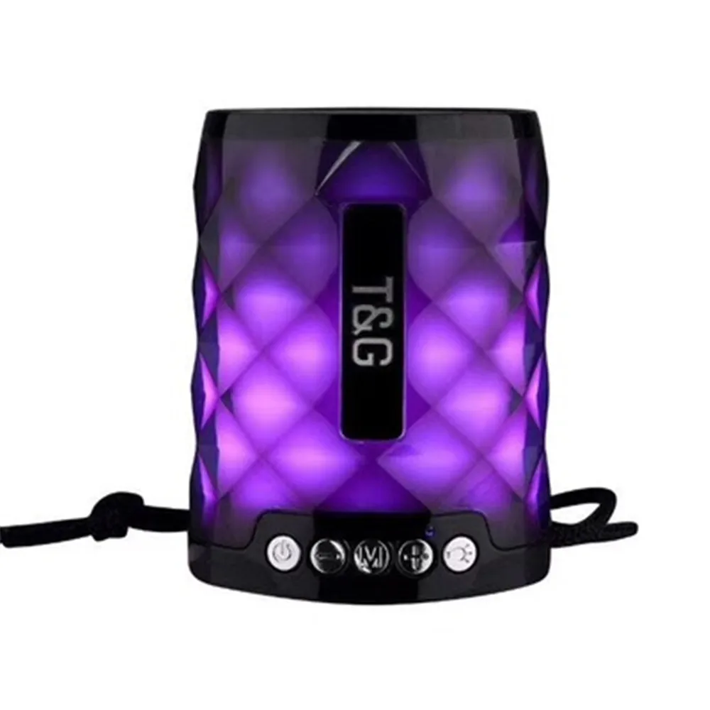 Новейший мини Bluetooth динамик TG 155 светодиодный светильник беспроводной
