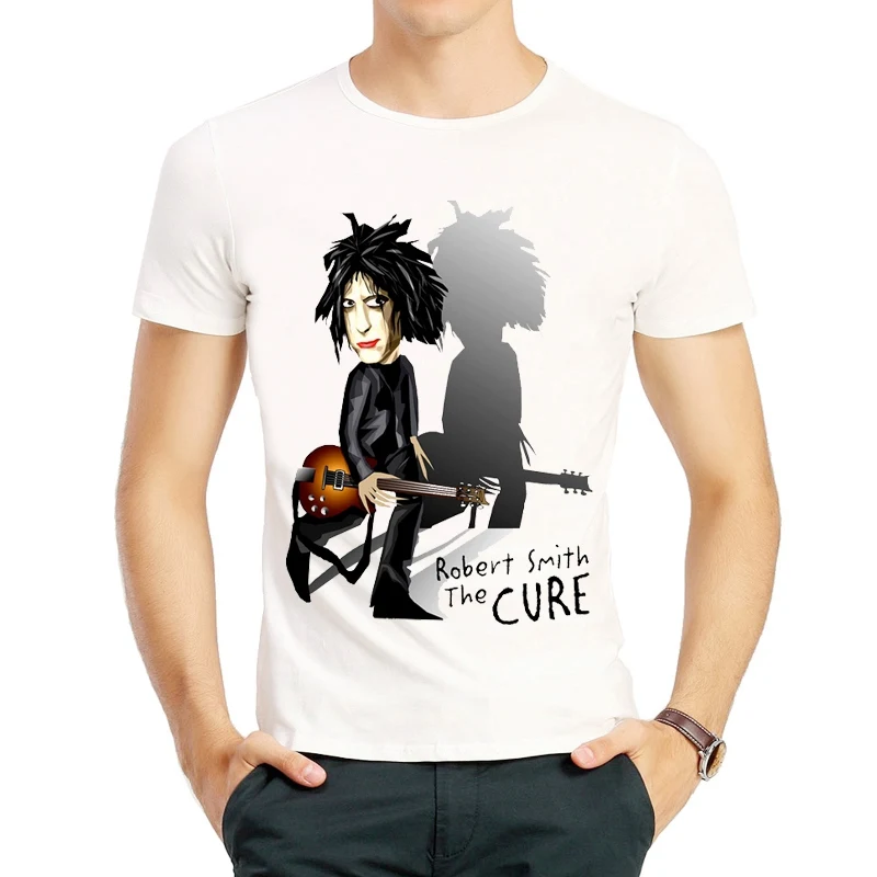 

The Cure T Shirt Summer Fashion Short Sleeve White Color Mens The Cure Logo T Shirt Top Tees tshirt Unisex The Cure T-shirt