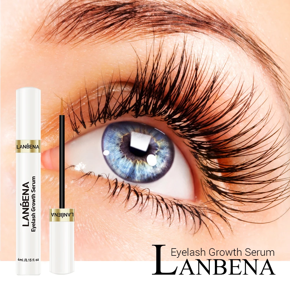 

LANBENA Effective Eyelash Growth Serum Longer Fuller Thicker Lashes Eyelash Enhancer Eyelashes Eyebrows Enhancer Eyelash Care