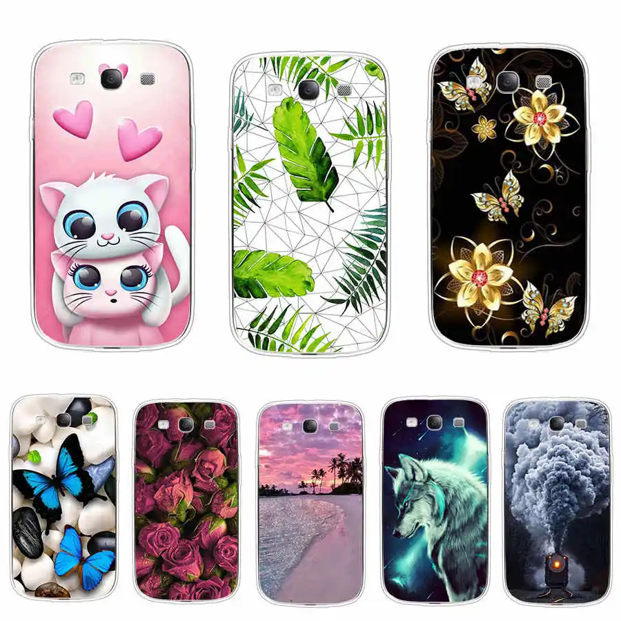 Силиконовый чехол для Samsung Galaxy S3, мягкий чехол из ТПУ для телефона Samsung S3, чехол для Galaxy I9300 i9301, чехол для телефона