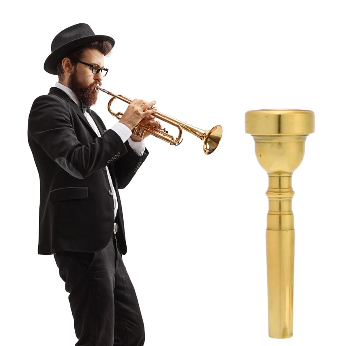 Труба-тренажер для пальцев металлический мундштук-труба 3C 5C 7C аксессуары труб