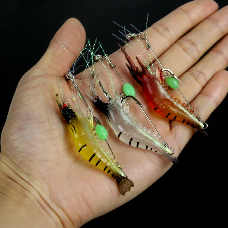 Мягкая рыболовная приманка в виде креветки 10 см 6 г|Наживки для рыбной ловли| |