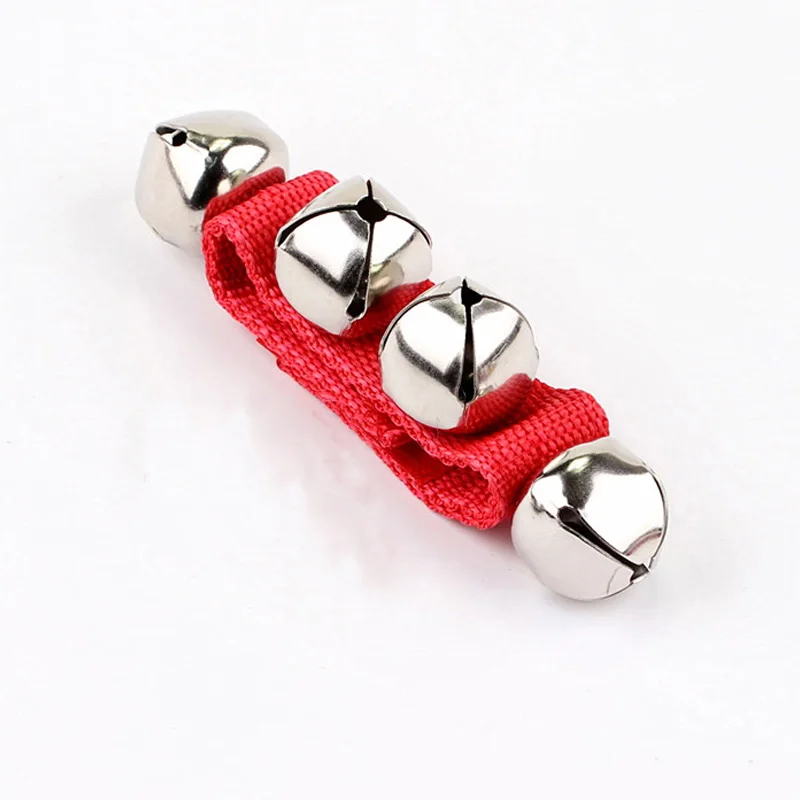 1pc Red 1 шт./пара, детская музыкальная игрушка, детский ручной Колокольчик на запястье, встряхиватель, музыкальный инструмент, Детские ударные ранние Образовательные Подарки - Цвет: 1pc Red