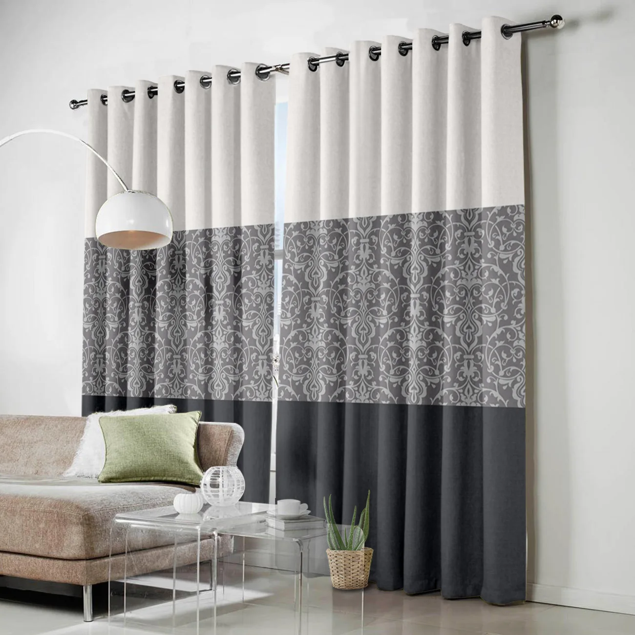 Полоски и классический барокко цифры окна шторы Гостиная Ванная комната Кухня