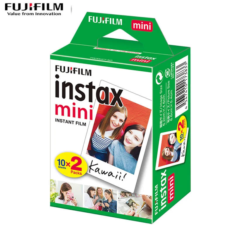 Fujifilm Фотоаппарат моментальной печати Polaroid 3 дюйма Фотобумага Mini7/9/11/25/70/90 с белым