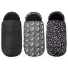 Спальный мешок для детской коляски, хлопковый, ветрозащитный, зимний, теплый, конверт Пеленка, для новорожденных 0-3 лет, # W0