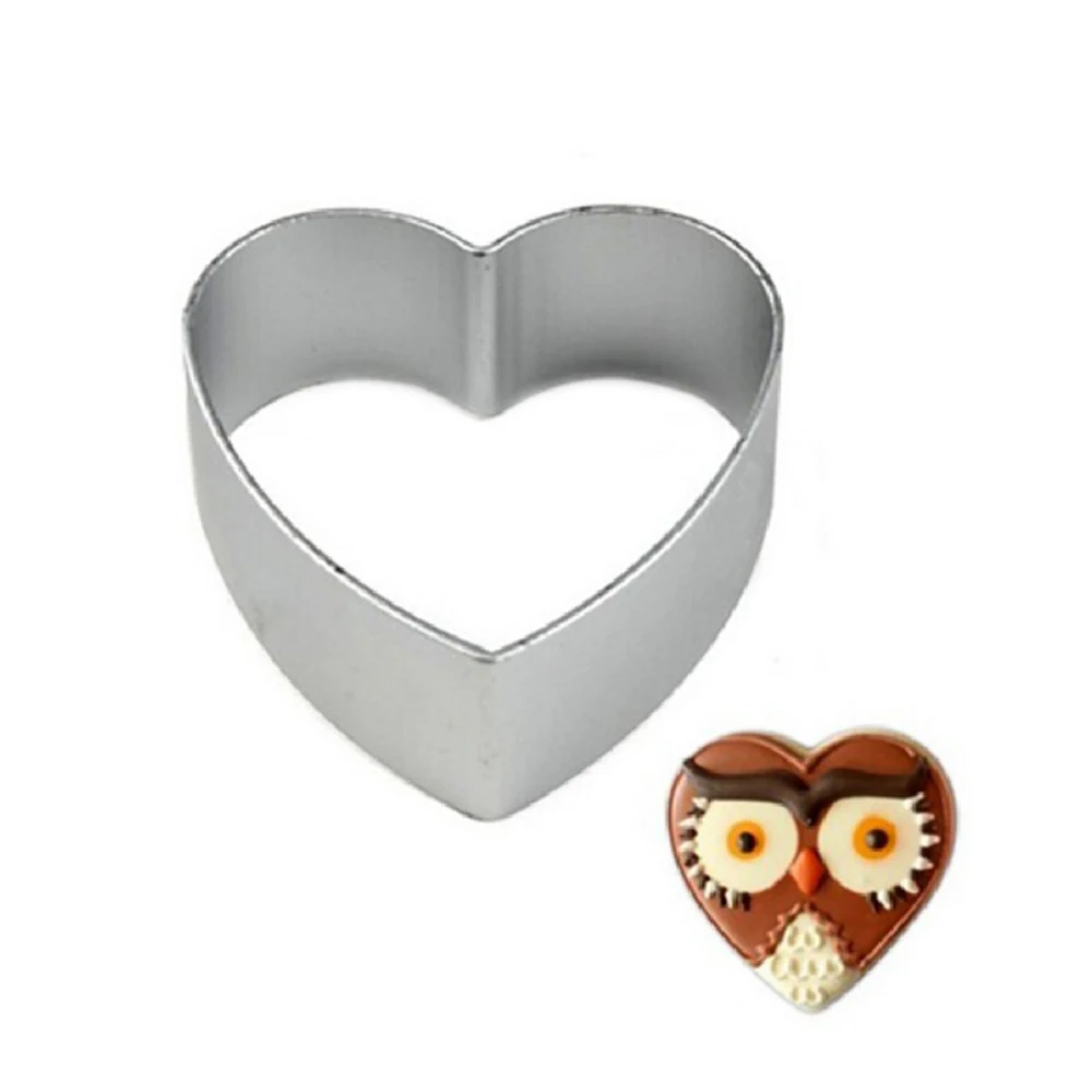 Рождество Кухня любящее сердце образный Нержавеющая сталь Кондитерские печенье