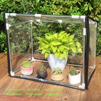 mini plants greenhouse indoor outdoor flowerpot cover shelter multifunctional insulation shed for home garden balcony supplies