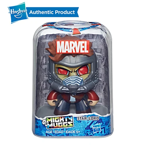 13 Hasbro Мстители Marvel Mighty Muggs Капитан Америка Человек-паук Халк Грут 3 мимики Коллекционная фигурка игрушка подарок - Цвет: 13