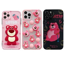 Cute Lotso iPhone 12 Pro Max Case 3D Silicone Kawaii Disney Cartoon Pink Bear Iphone 11 Pro Max Cases For Women Cute Lotso iPhone 12 Pro Max Case 3D Silicone Kawaii Disney Cartoon Pink Bear Iphone 11 Pro Max Cases For Women
