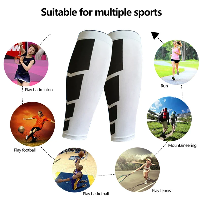 Компрессионные гетры до щиколотки с УФ-защитой для езды на велосипеде дышащие