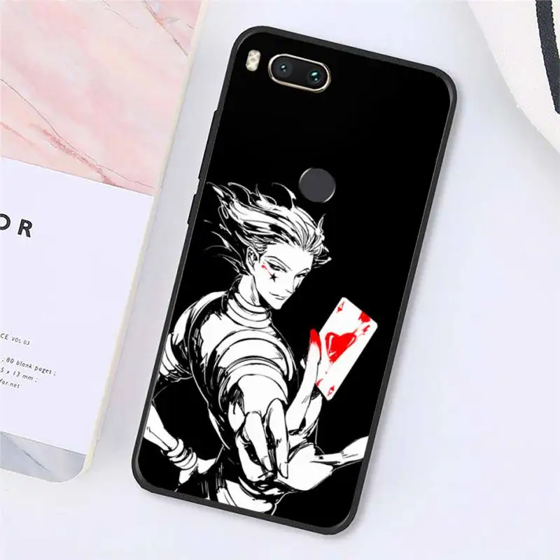 

Hisoka Hunter x Anime Phone Case For Xiaomi Redmi note 7 8 9 t k30 max3 9 s 10 pro lite Luxury brand shell funda coque