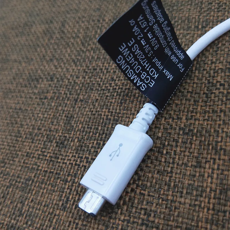 Оригинальное зарядное устройство Samsung Galaxy USB ЕС 5 в 2 а настенный адаптер 1 м/1 м