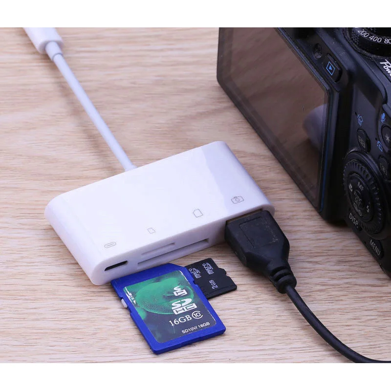 Устройство для чтения OTG карт 4 в 1 устройство SD TF и iOS USB 2 0 комплект подключения
