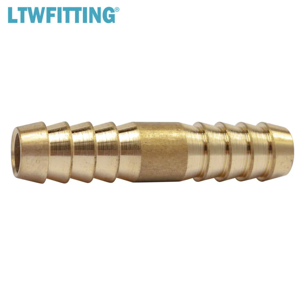 LTWFITTING латунный сварочный аппарат с зазубринами 5/16 дюйма ID штуцер для шланга