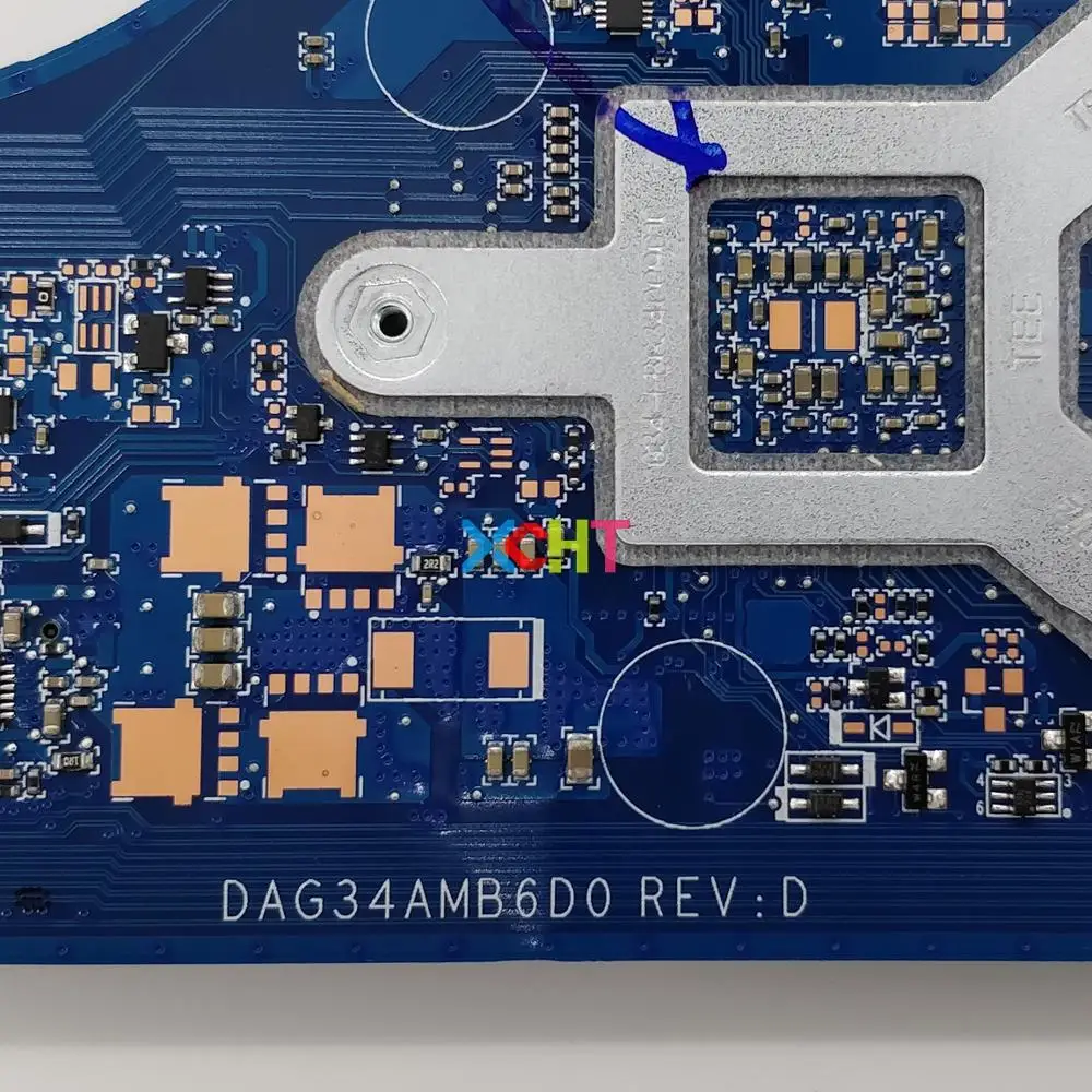 Протестированная материнская плата для ноутбука hp Pavilion 15-AU165CL 15T-AU100 15-au139TX 913604-601 DAG34AMB6D0 i7-7500U 940M X 2GB