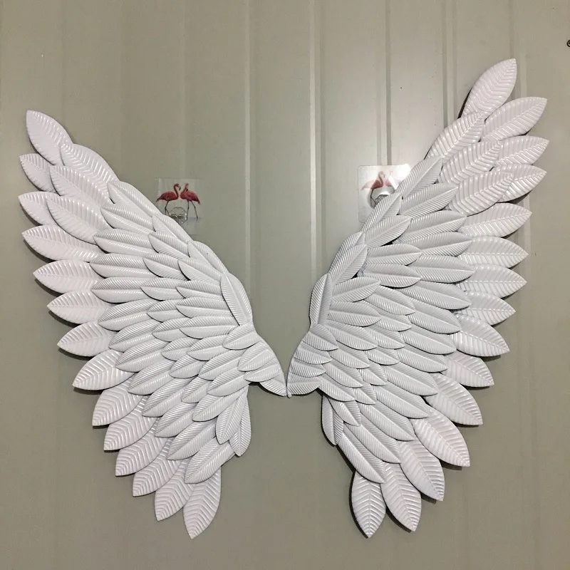 Индустриальный Стиль Ретро Железа крыло Настенный декор бар магазин Комнаты