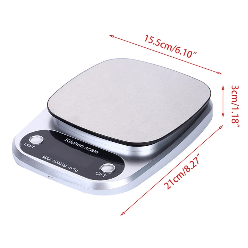 

Kitchen Scale Digital Food Weight Scale With Grams And OZ Ounces For Cooking