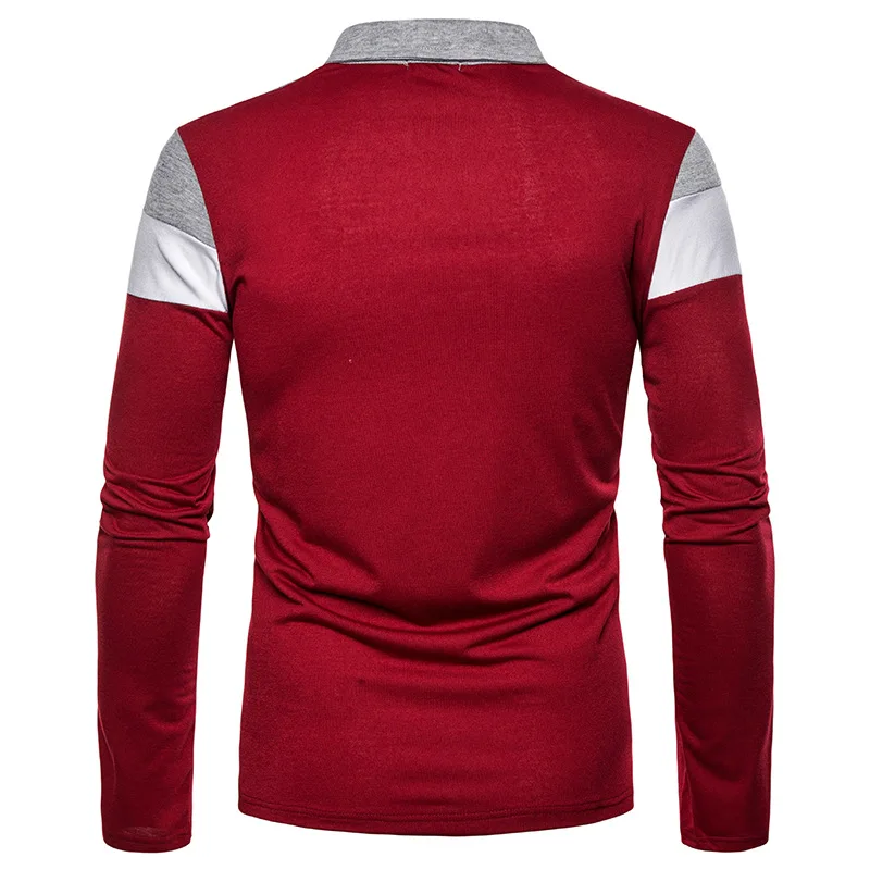 

Striped Polo Shirt Men 2019 Brand New Long Sleeve Mens Polos Tops Autumn Casual Slim Fit High Quality Polos Hombre Plus Size