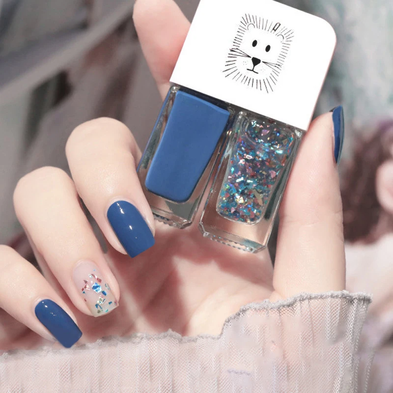 

Гель-лак для ногтей, не высыхающий, быстросохнущий, 2 в 1