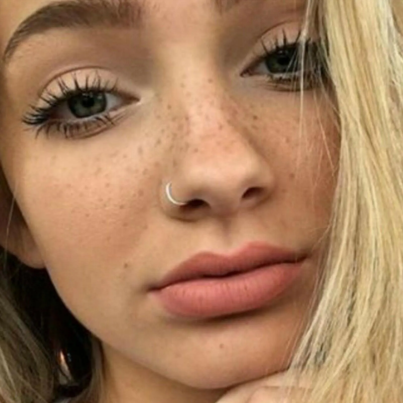 2 шт. 20 г 0 8 мм тонкие поддельные кольца для носа Перегородка спираль ноздри