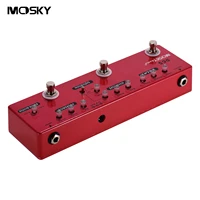 mosky audio rc5 pedal reverb guitar synthesizer for guitar effector tremolo chorus distortion overdrive booster buffer reverb