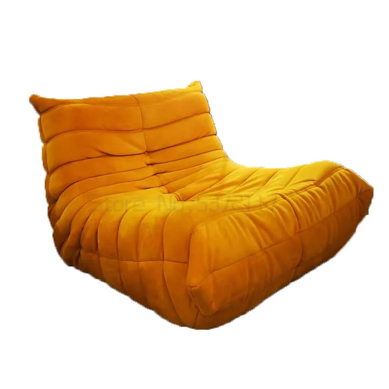 

Nordic tatami lazy sofa modern simple leisure single recliner sofa