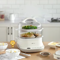 jrm0524 household bear electric steamer multifunctional smart automaticmulti layer square steamer kitchen appliance 6l dzg c60a1