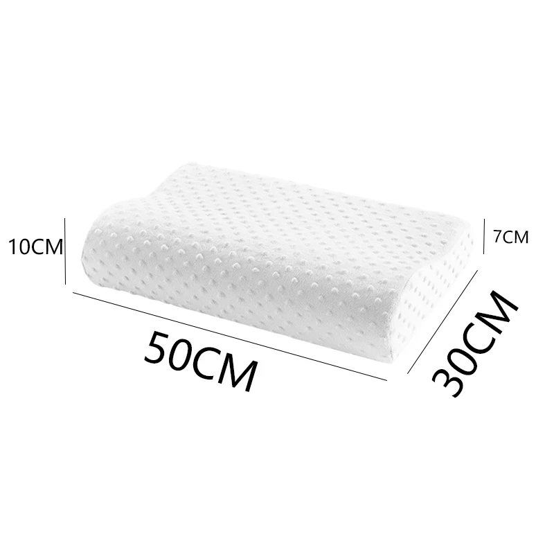 

Alanna 01Memory Foam Bedding Pillow Neck Protection Slow Rebound Shaped Maternity Pillow For Sleeping Orthopedic Pillows 50*30CM