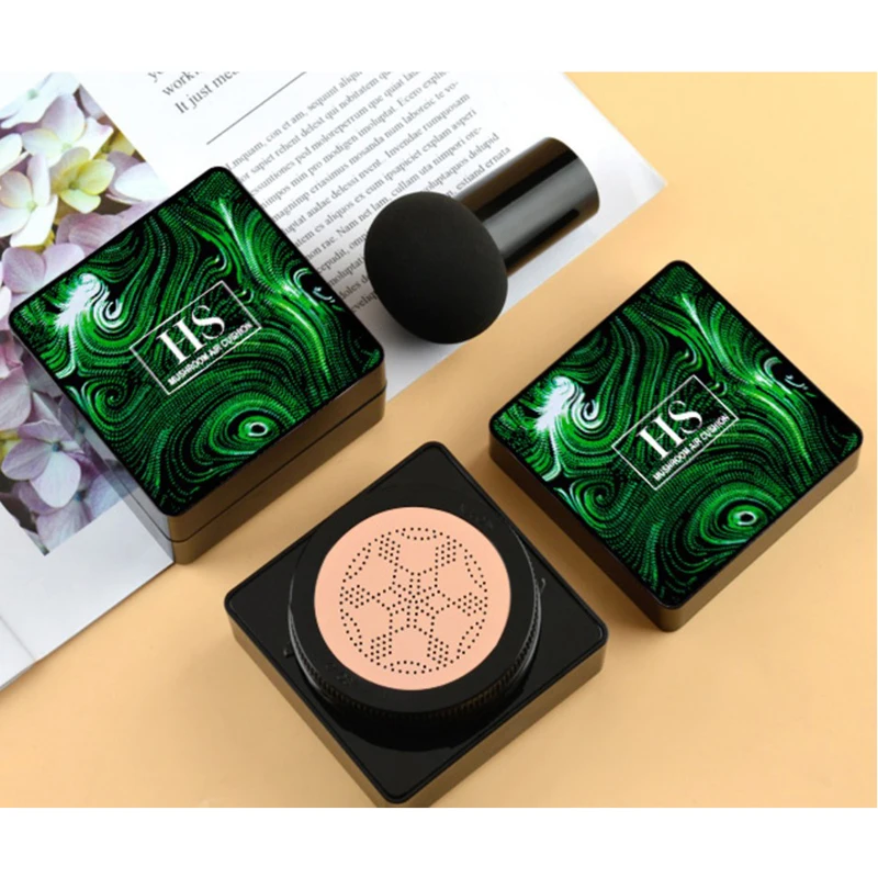 

Mushroom Concealer Beauty Foundation Long-lasting Makeup CC Cream Face Makeup Shading Pore breathable Air Cushion