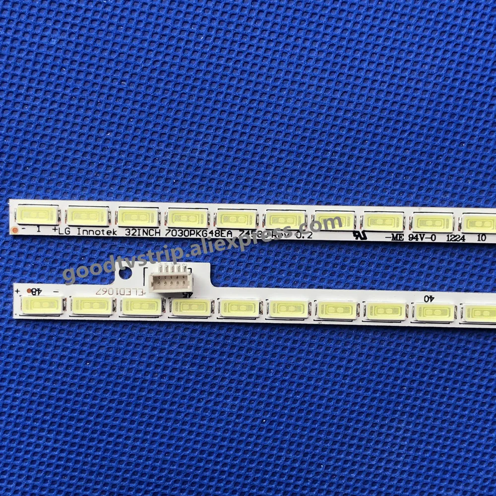 5 шт. светодиодный Подсветка полосы для TX-LR32EM5A 32PFL3517H LG Innotek 32 дюймов 7030PKG 48EA_74580