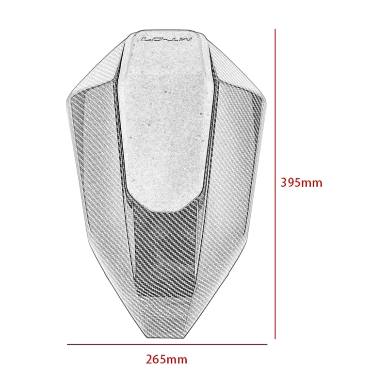 

Motorcycle Rear Seat Cover Fairing for Yamaha MT-07 FZ-07 MT07 FZ07 2013 2014 2015 2016 2017