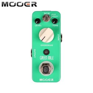 Mooer Green Mile Mini Overdrive Guitar Effect Pedal Micro Electric Guitar Pedal True Bypass Guitar Parts Guitar Accessories