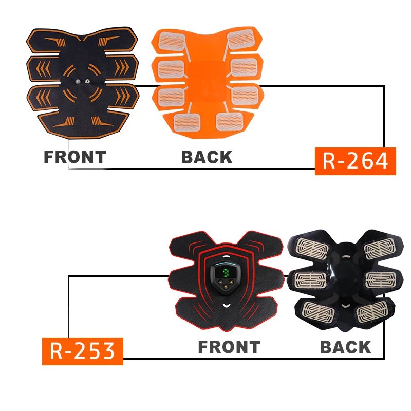 Перезаряжаемая деталь для здоровья|Брюшного массажный инструмент| |