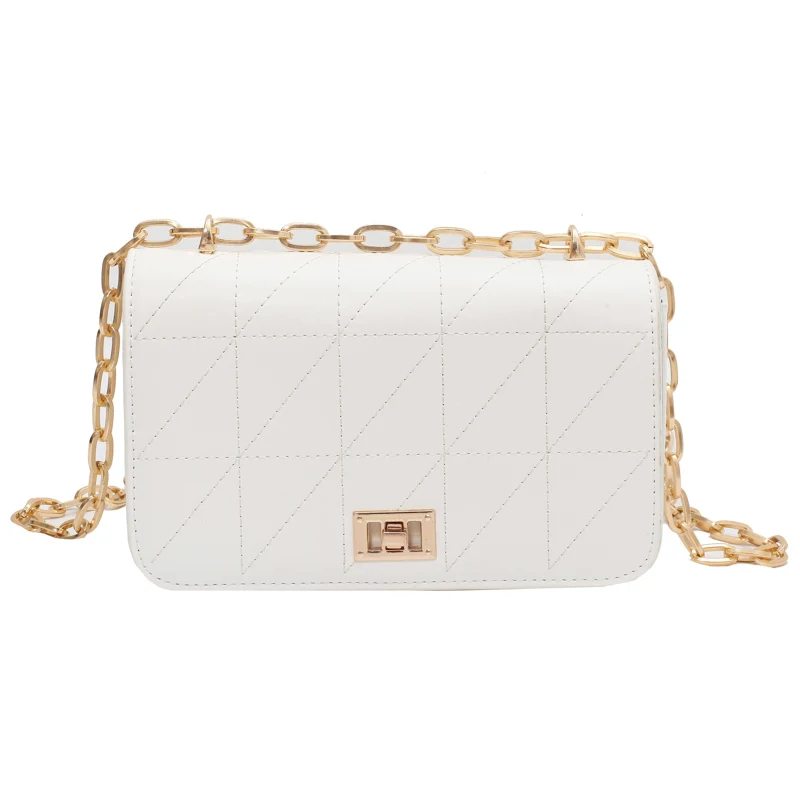 

Original Brand High-end Bag Female New Fashion Chain Messenger Bag Shoulder Bag Square Bag Underarm Bag Dual-use Bag