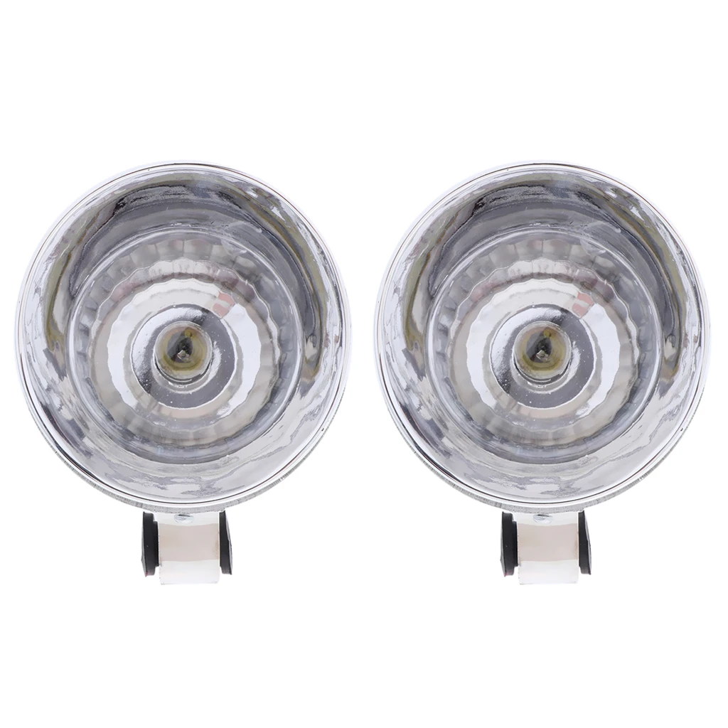 

2x Universal Car Motorcycle ATV LED Driving Fog Spot Light Head Lamp