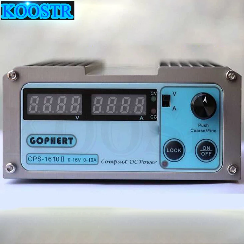 

Прецизионный компактный цифровой Регулируемый импульсный источник питания постоянного тока OVP/OCP/OTP 16V 10A 110V-220V 0,01 V
