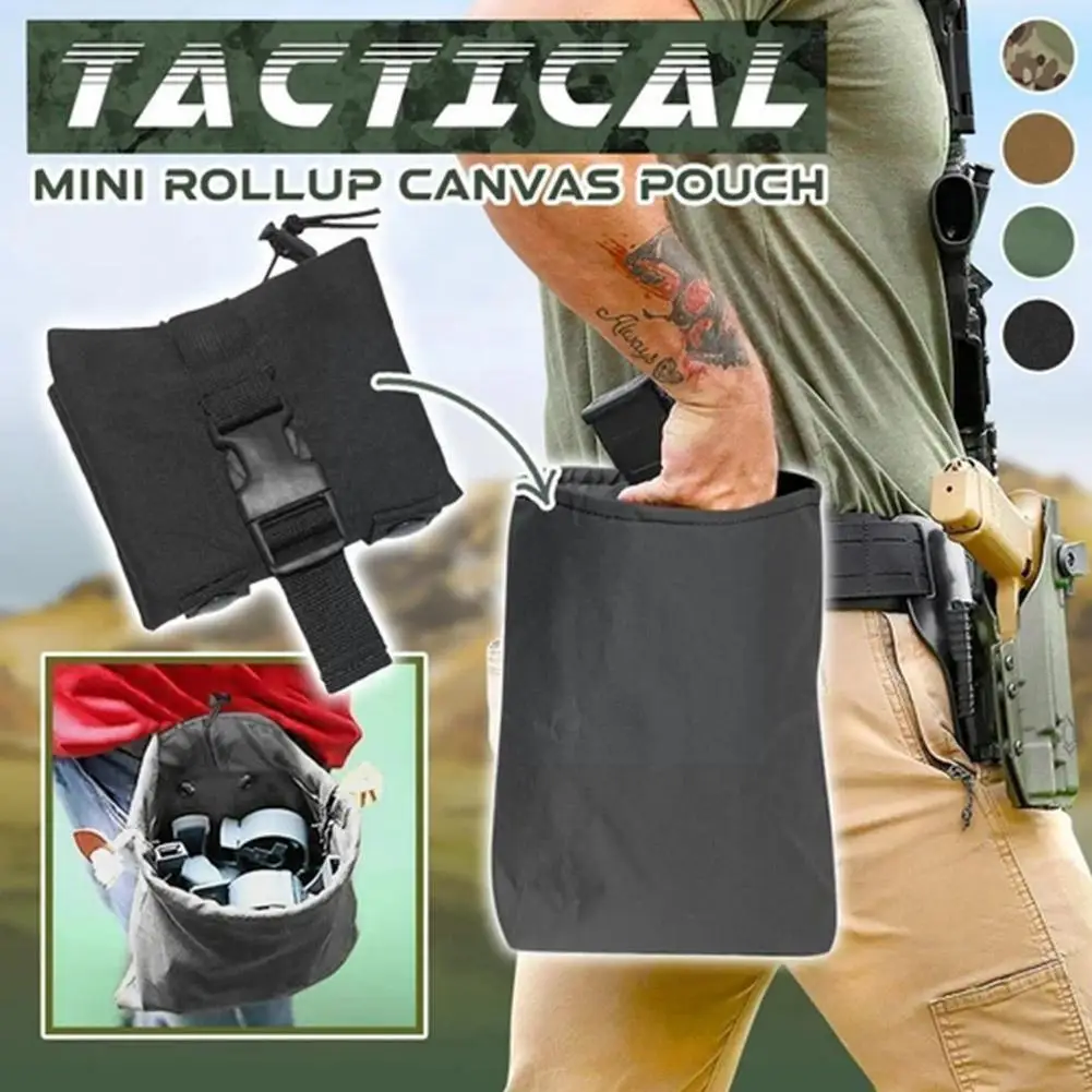 

Outdoor Tactical Folding Bag Accessory Hanging Bag Folding Pocket Bag Tactical Multifunctional Pocket Recycling Bag Sundry J4P8