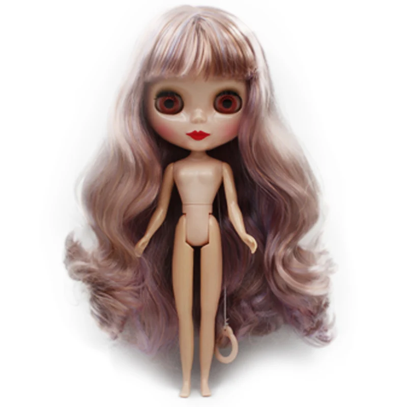 Шарнирная кукла Blyth, Neo Blyth кукла ню индивидуальные матовые лица куклы можно изменить макияж и платье DIY, 1/6 шарнирные куклы SNO2 - Цвет: ONO.32