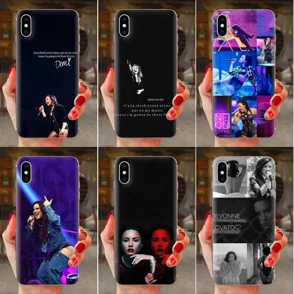 Мягкие чехлы Demi Lovato для Xiaomi Redmi 3 3S 4 4A 4X 5 6 6A 7 K20 Note 2 5A Plus Pro|Бамперы| |