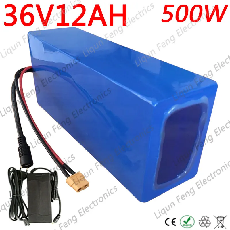 Литиевая батарея для электрического велосипеда 36 В 12 а/ч 6 А/ч 8 10 14 250 Вт 350 500