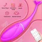 Пульт дистанционного управления G-Spot Массажер приложение вибраторы Женская мастурбация вибрирующий яйцо клитор стимулятор вагинальный мяч интимные игрушки для женщин