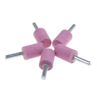 5 шт PA цилиндр абразивный камень точки монтируется шлифовальный камень заусенцы 6 мм хвостовик для вращающихся инструментов