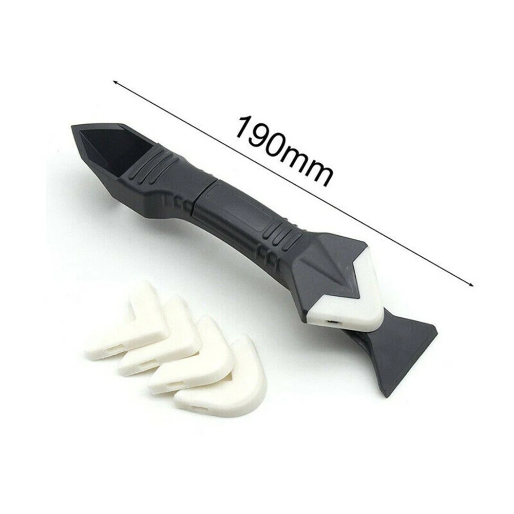 

12PCs 1 Remover Silicone 5 White Silicone Tool Smoothing Kit Blue/Black