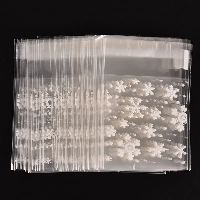 100 шт. подарочная упаковка сделай сам пакеты конфеты пластиковый мешок для еды