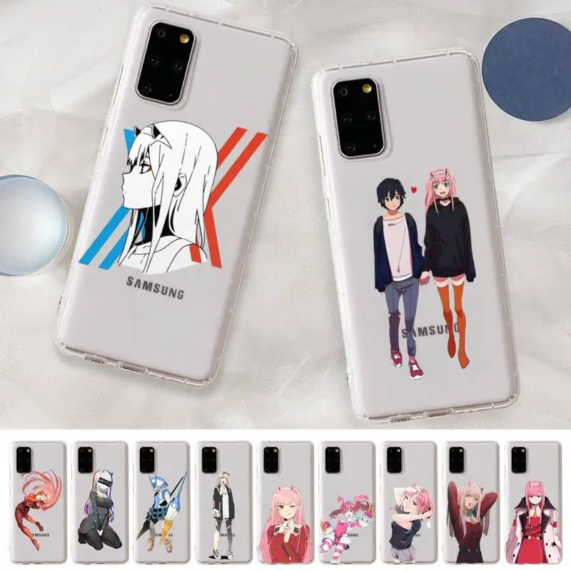 

Darling in the FranXX Phone Case For Samsung A 10 20 30 50s 70 51 52 71 4g 12 31 21 31 S 20 21 plus Ultra