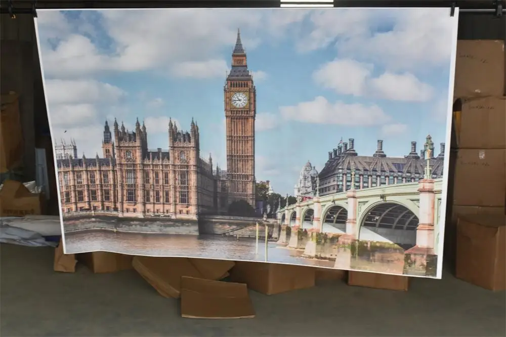 Фотофон Laeacco Big Ben London фоны для фотосъемки путешествий реквизит фотостудии -